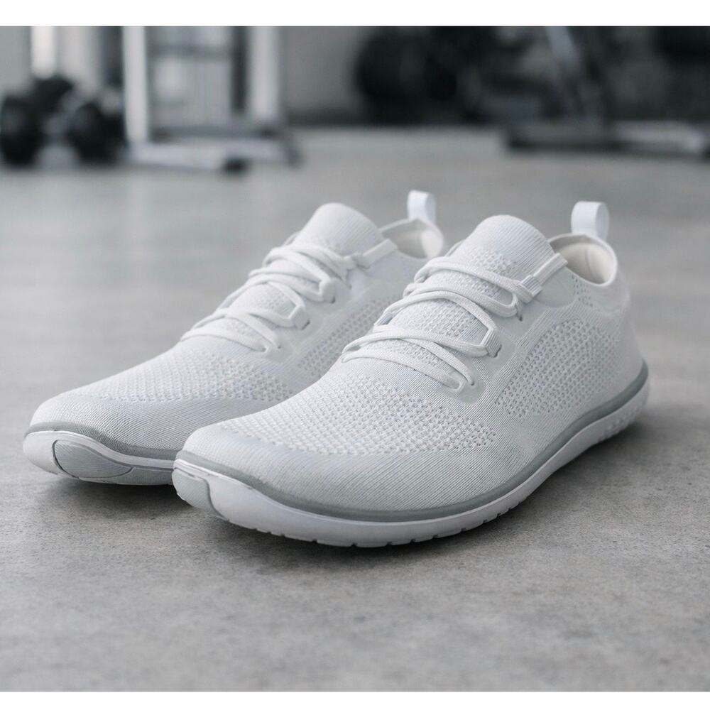Xero Shoes Nexus Knit Barefoot Sneakers White Minimalist Running US 10.5